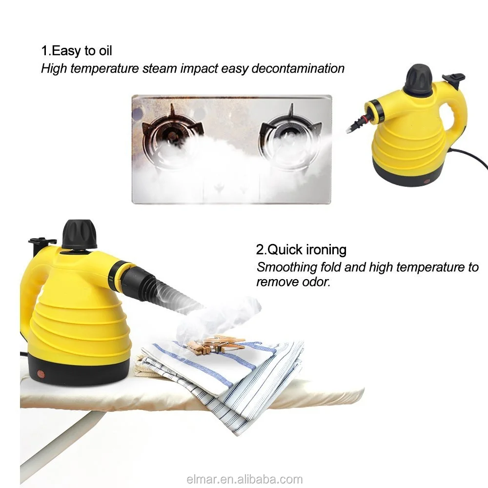 High Pressure Multipurpose Steamer For Cleaning And Disinfecting Your Home, Windows, Bathroom, Grout, Mold, Toilets Germ Killer