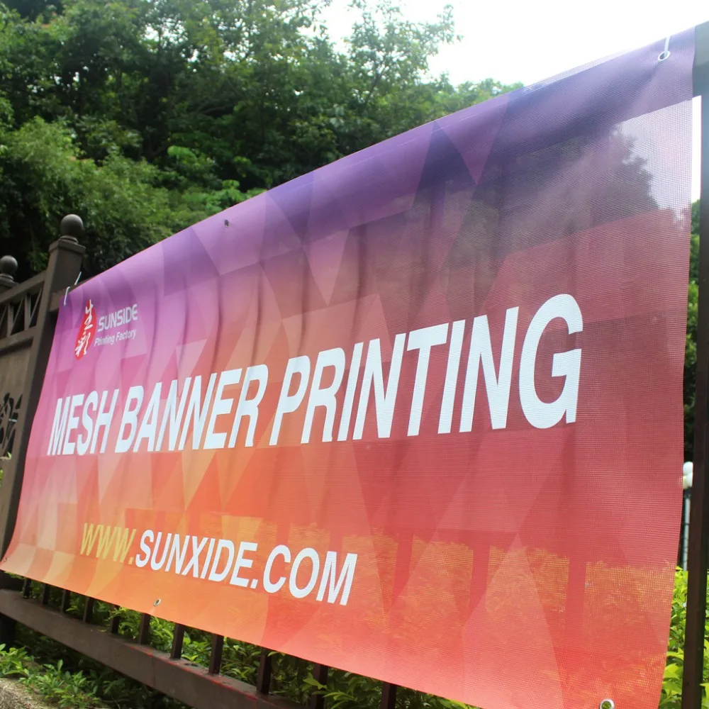 Цифровой печати висит открытый событие забор фон Сетки Баннер