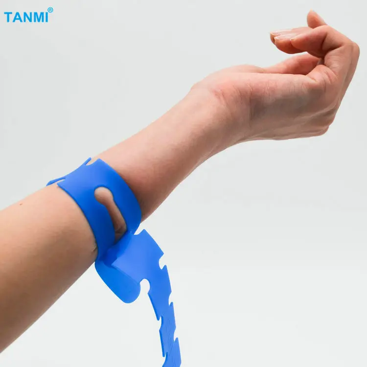 China Factory Medical Supply Disposable Tourniquet Fish Bone Tourniquet