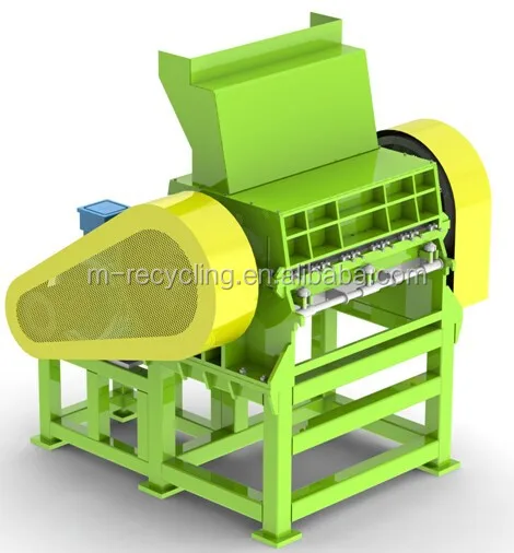 Крупная дробилка резины для установки по переработке шин для резиновых крошек/резиновых гранул/резинового порошка