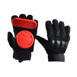 best price cheap sports skateboards longboard two slide gloves