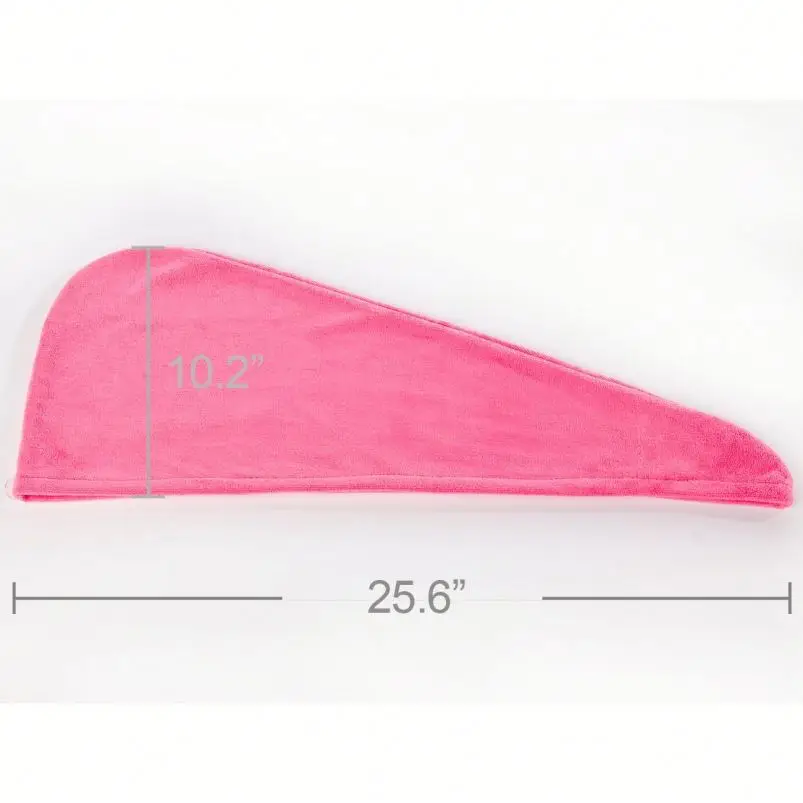 
Factory Wholesale Microfiber Professional Long Hair Drying Towel 