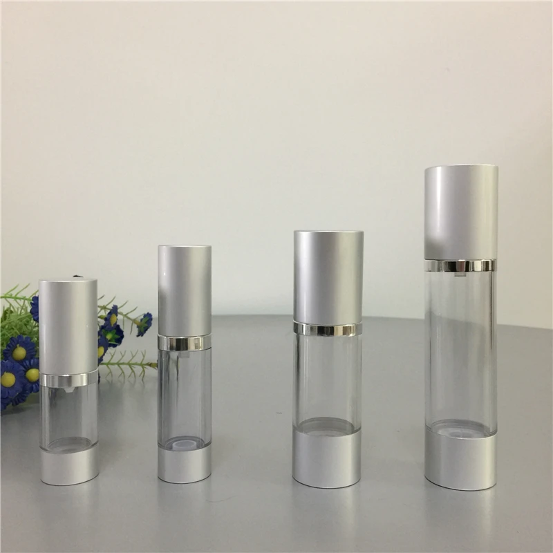 2017 hotsale пластиковые 30 мл безвоздушного бутылки для органических уход за кожей крем лосьон