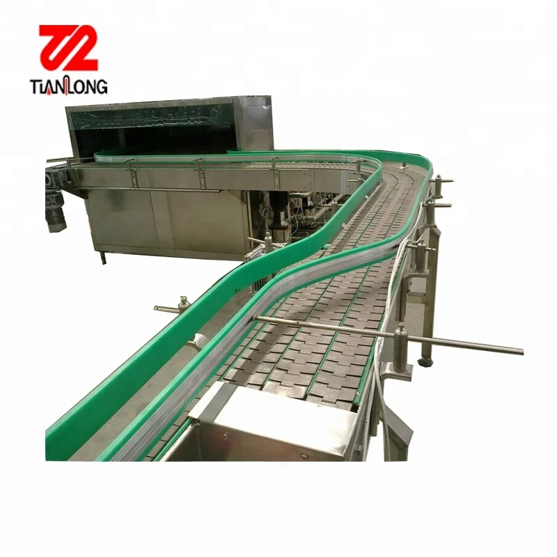 Depalletizer Table Conveyor For Bottles and Cans