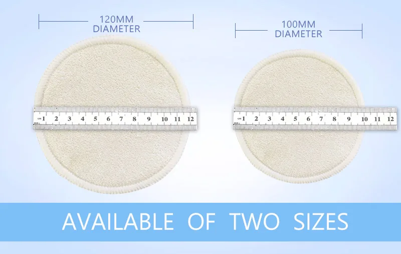 
Reusable Washable Organic Cotton Nursing Pads organic bamboo nursing breast pads 