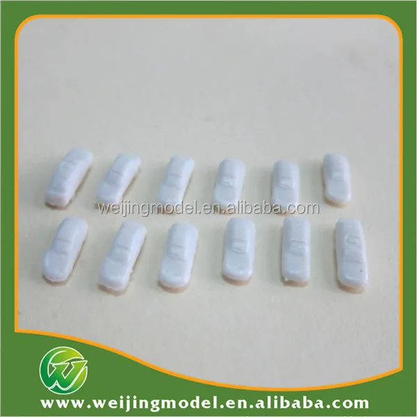 Китайские Литые пластиковые белые автомобили в масштабе z