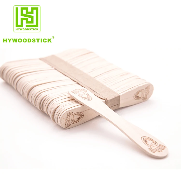 Trade Assurance Factory Wood Ice Cream Spoon