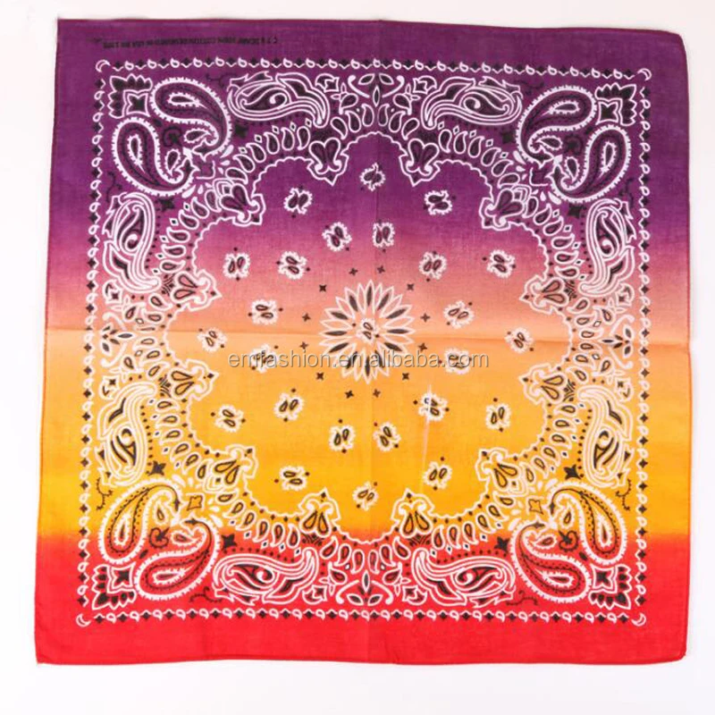 Повязка на голову с принтом пейсли, 100% хлопок, 46 цветов