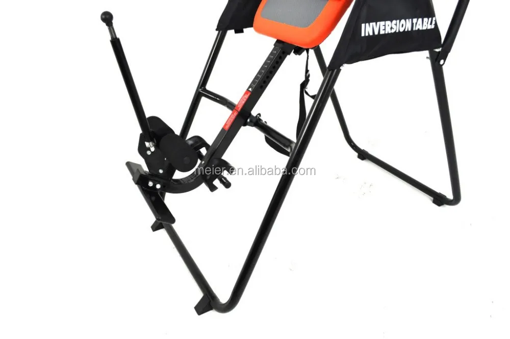 EMER Deluxe Inversion Table Pro Fitness Chiropractic Table Exercise Back Reflexology with CE