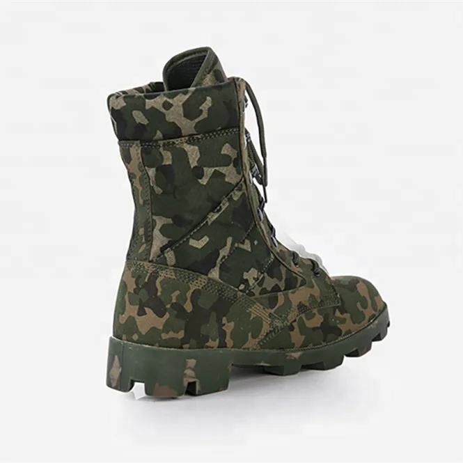 2018 New Style Army Suede Jungle Tactical Combat Camouflage Military Boot