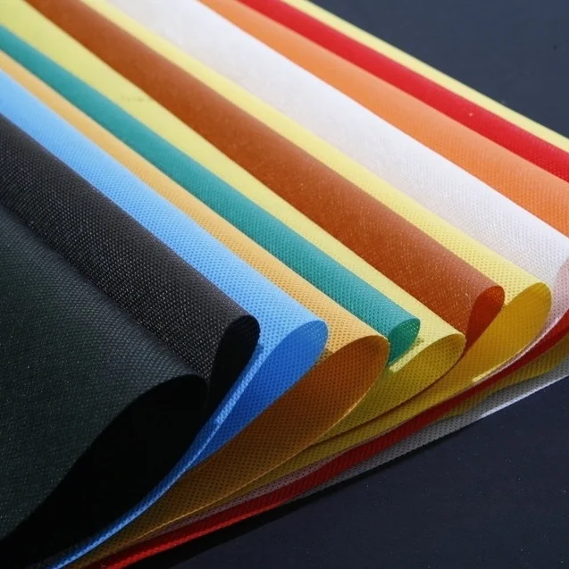 BSCI factory price colorful pp spunbonded polypropylene nonwoven fabric