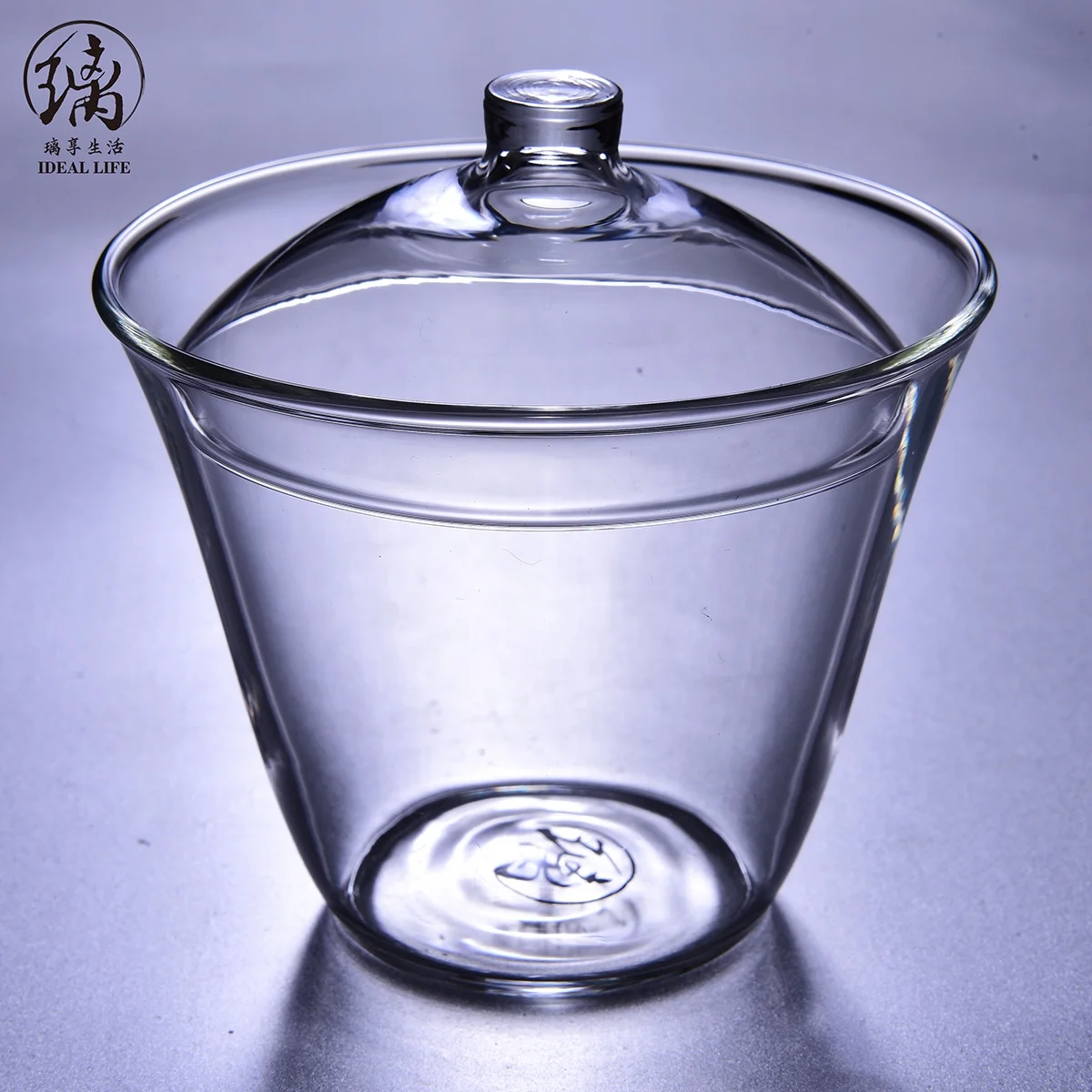 
Satisfactory after sale service cup and saucer transparent glassware 