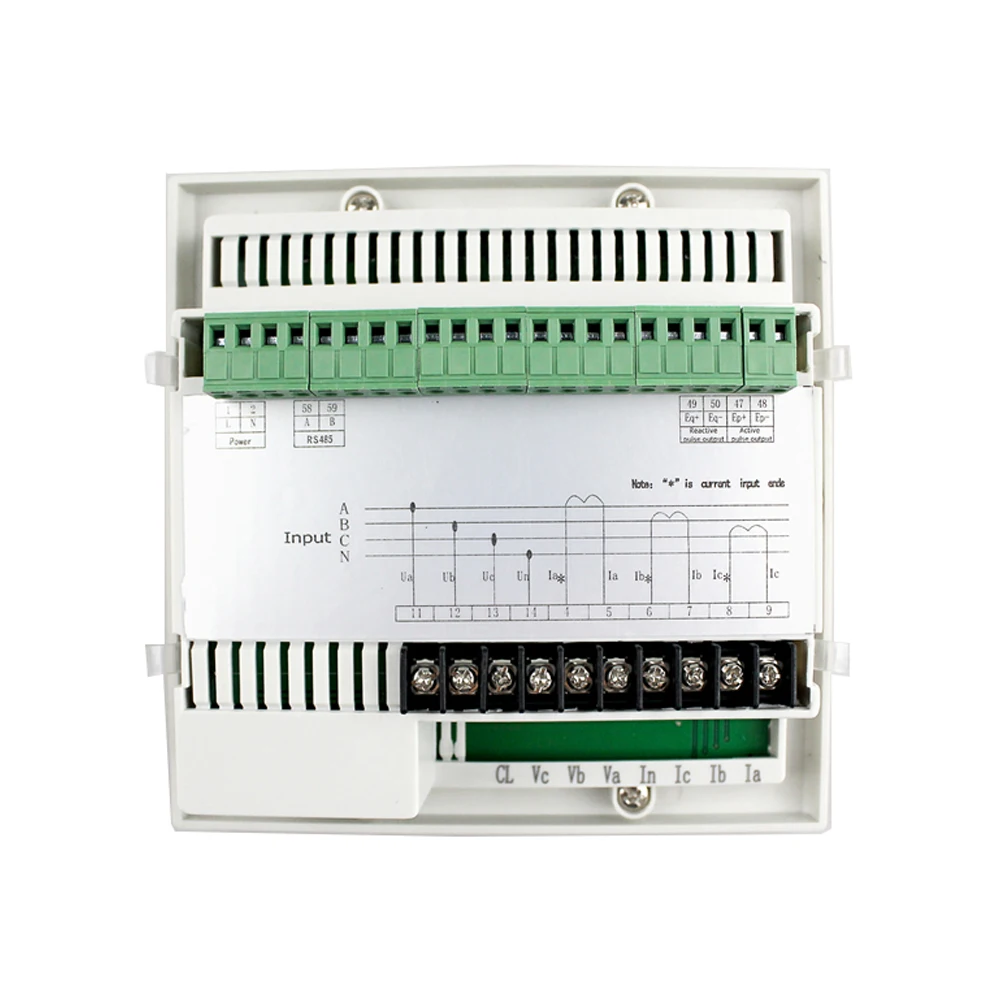  160*160mm ME-3D9Y LED Display AC Three Phase Digital Multimeter Multifunction Energy Meter Support Transmitting Output