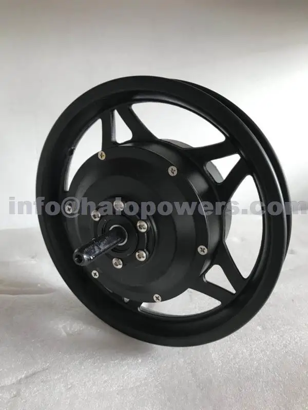 CE Approved Electric Bike Rear Wheel Dc Motor, Brushless Hub Motor 24v 250w Electric Bicycle Black Brushless Car Rims Kit 25km/h