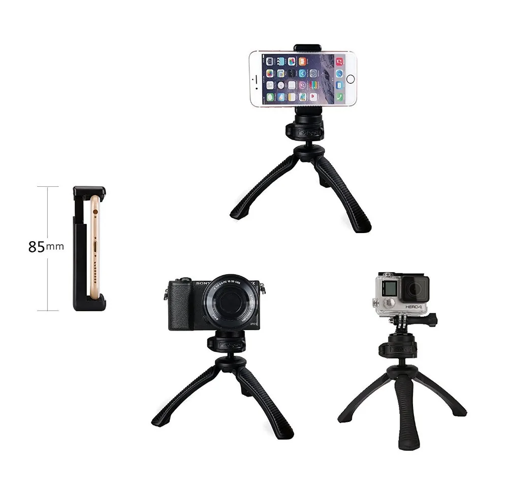 Fotopro New arrival for mobile phone stand with octopus desktop phone mini tripod