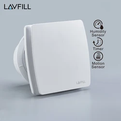 2019 China New Product Pipe Exhaust Fan Home Restaurant Ventilation With Motion Sensor