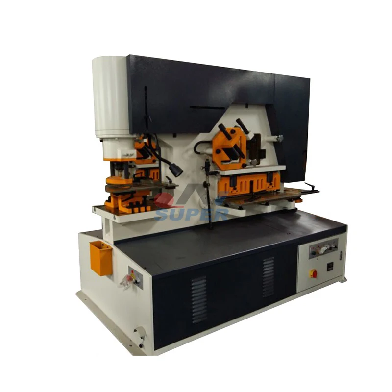 Metal Steel Iron Worker Punching Machine Manual For Metal Sheet