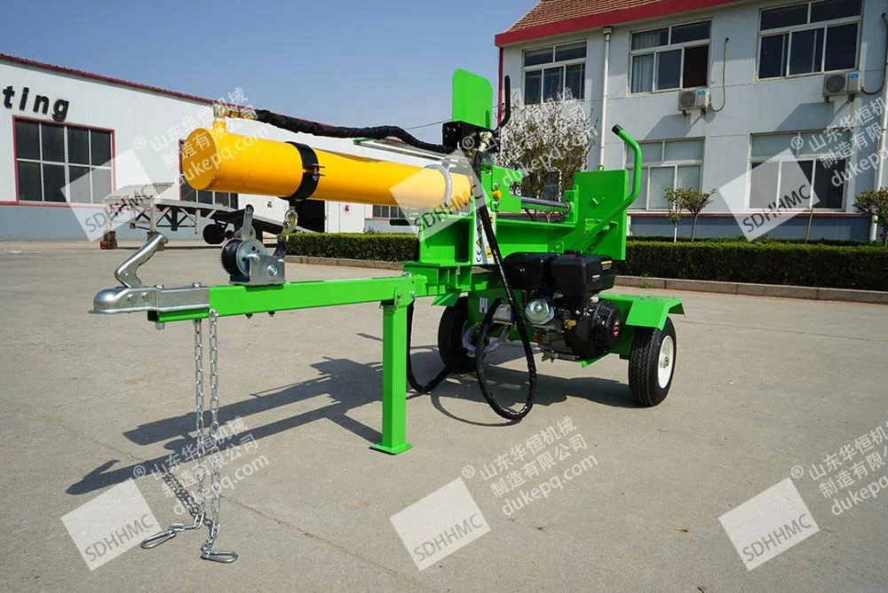 
Hot selling Used Gas Hydraulic Log Splitter with Design Easy Put to Vertical Position 