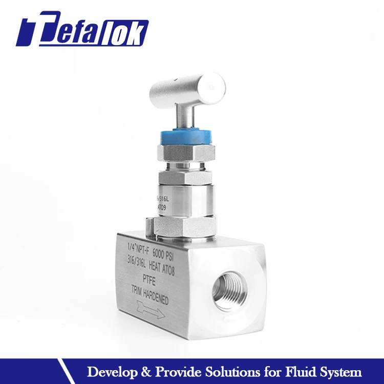 High quality gas female gas threaded needle valve