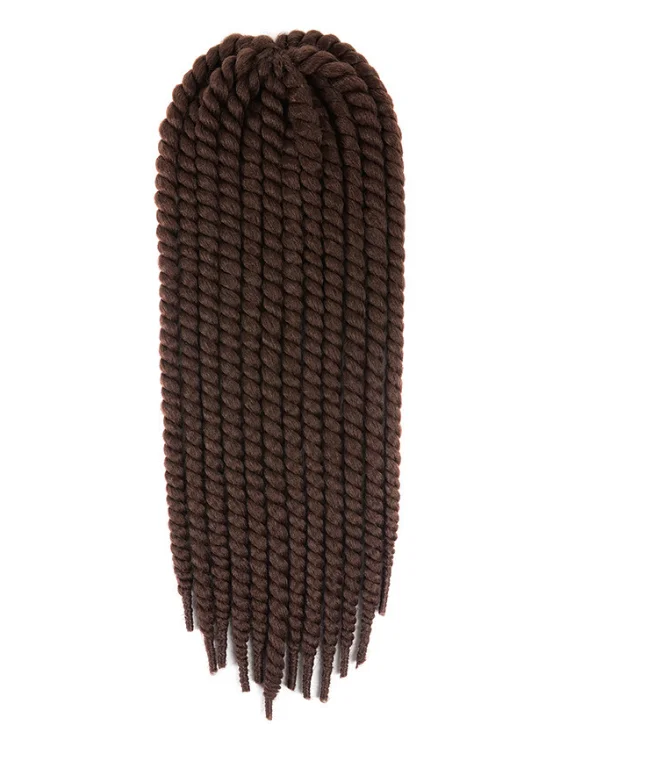 
Havana Mambo Twist crochet braid 22' 120g Ombre synthetic hair wigs Braiding hair extension synthetic braiding hair 