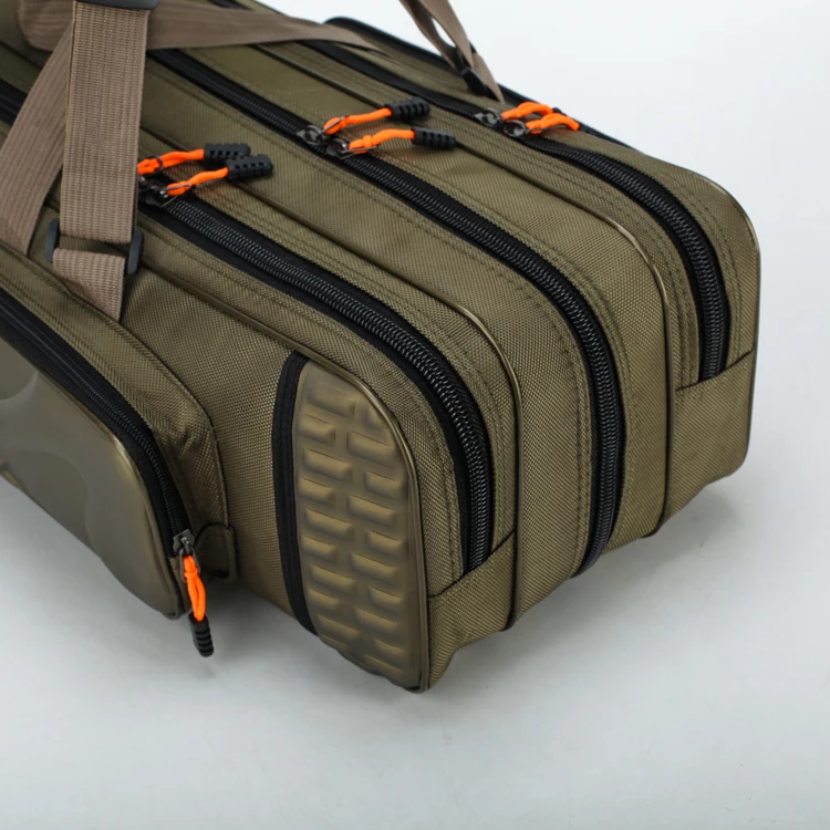 Водонепроницаемая сумка для удочки, Холщовая Сумка для рыболовных снастей, вместительная сумка для рыбалки