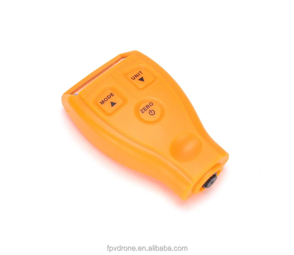 Mini Portable Film Coating Thickness Gauge Digital Automotive Coating Ultrasonic Paint Iron Thickness Gauge Width Measure Meter