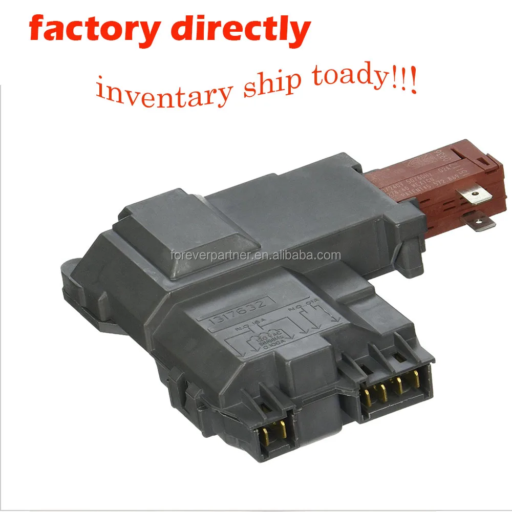 Washing Machine Door Lock Switch for Electrolux Frigidaire 131763202 whirlpool washing machine parts