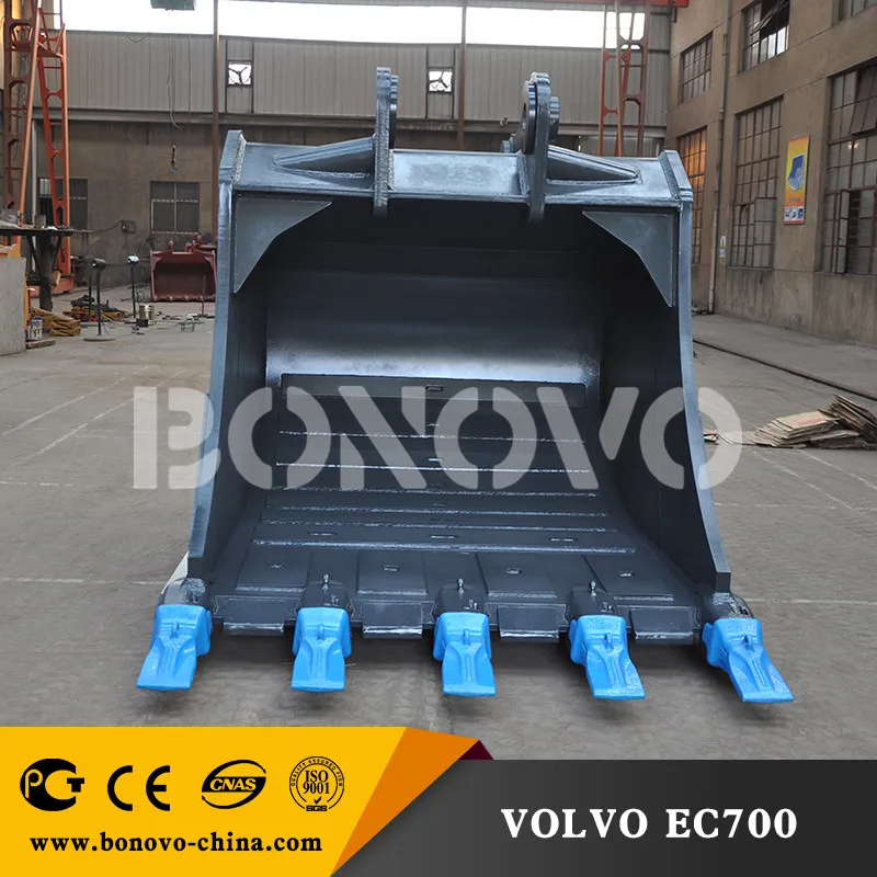 Excavator Bucket 8-30 Ton Machinery Attachment for BOBCAT Bucket for Excavator Pc180 Size Wide 80cm and 100cm Standard Bucket