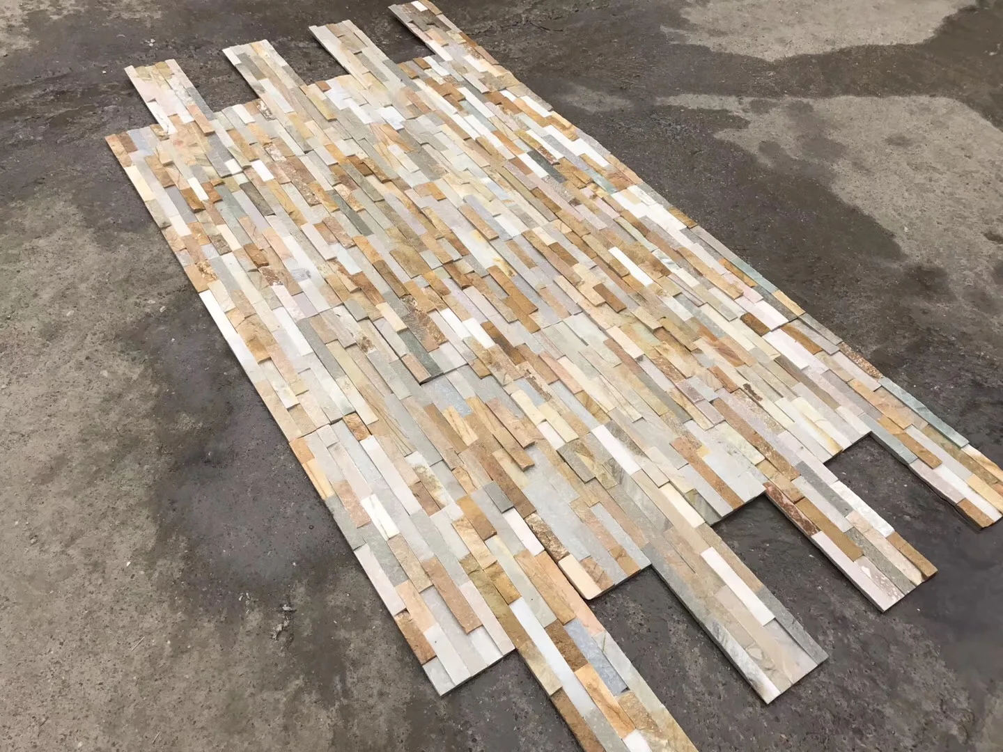 Natural Slate Stone For Interior Wall Panels, Fireplace Tile Stone/