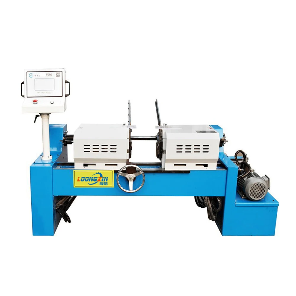 Big diameter cnc stud bolt double end tube chamfering machine for bar