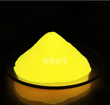Glow in the dark pigment powder for luminous products