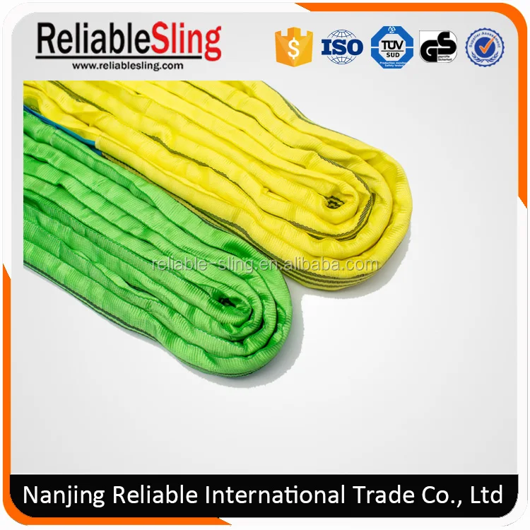 
3 Ton Round Sling Machine Flat Web or Webbing Sling From China 