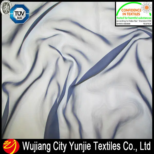 Blusas де-шифон/шифон Кафтан ткань/шифоновая ткань