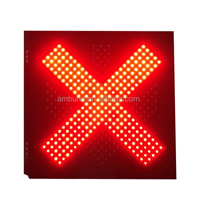 Led Variable Sign X and DOWN ARROW LED Blank-Out Lane Control Signs