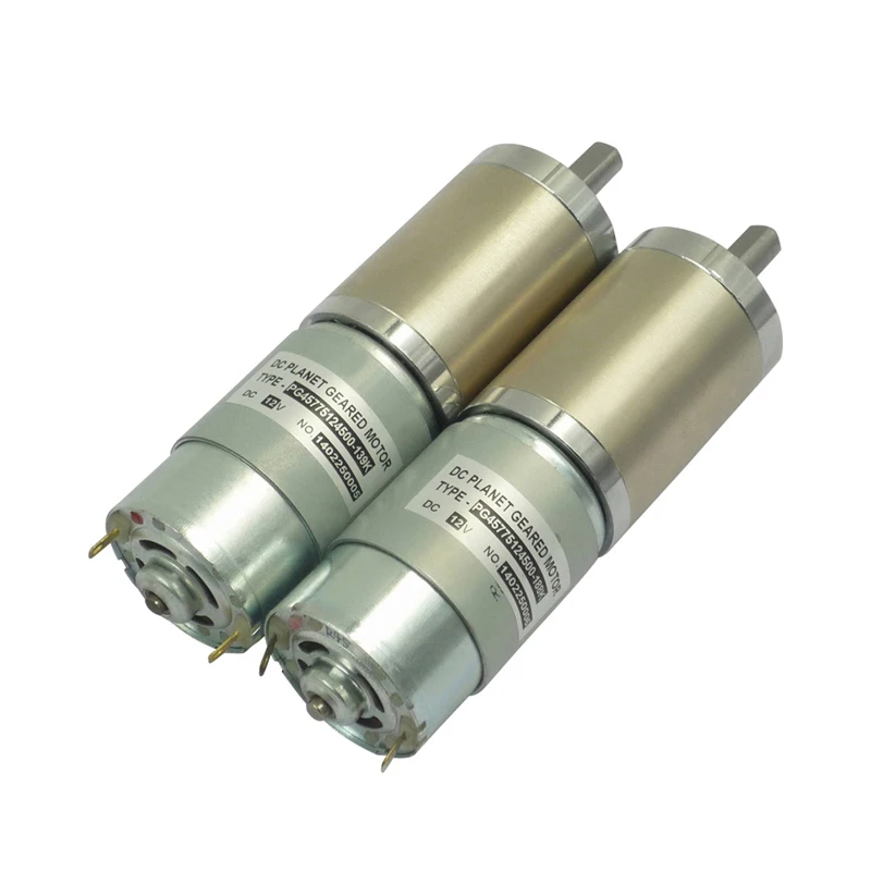 42mm 12 volt 24v high torque lawn mower robots planetary gear motor