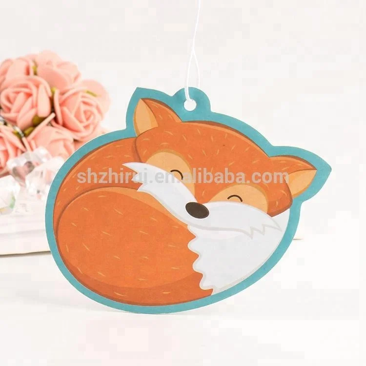 Недорогой ароматический парфюм на заказ, подвесной бумажный автомобильный освежитель воздуха