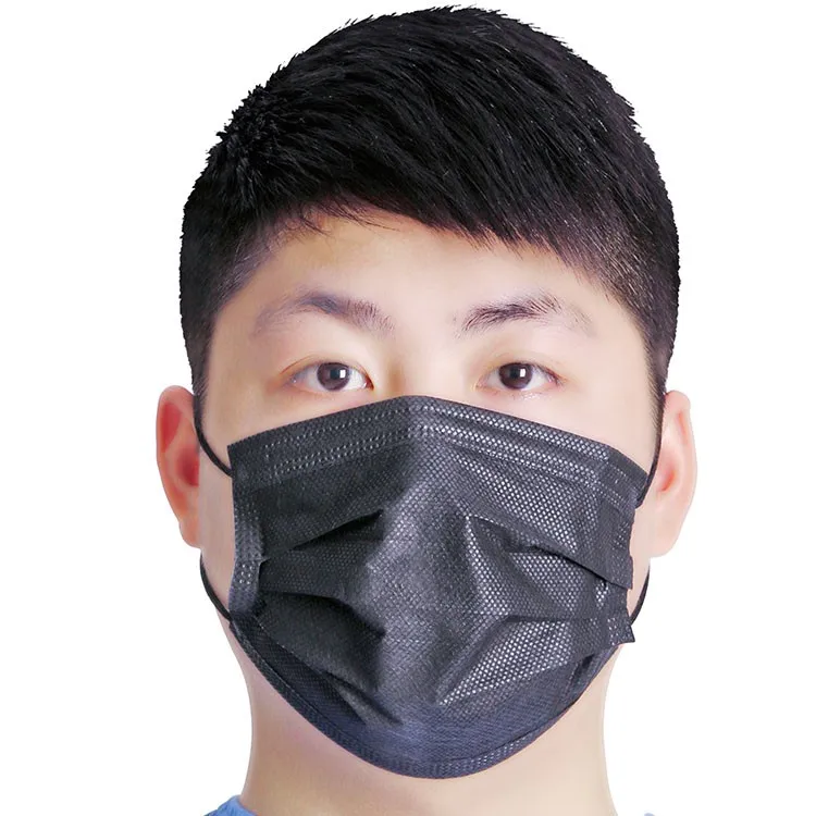 High quality fashion Black white nice disposable face mask face masks Mediccal Disposable mask for hospital