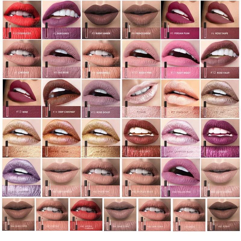 FOCALLURE самые модные косметические стойкие водостойкие матовые Жидкие помады для девушек импортный макияж оптом