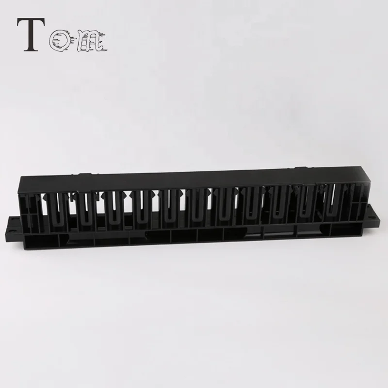 TOM-CM-02 19' 1U cable managemer Plastic Network cable management ring