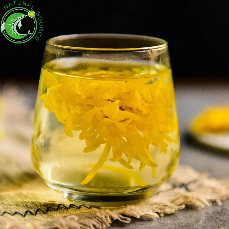 Flower Tea Sulfur-Free Dried Golden Big Chrysanthemums Tea In Bag