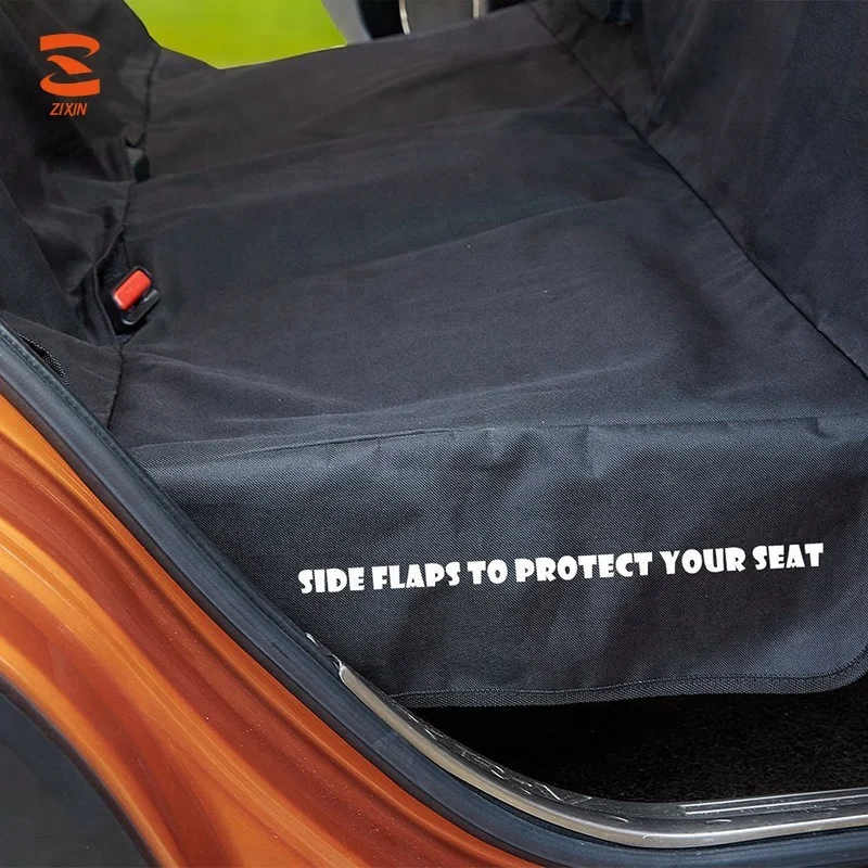 
Luxury Paw Printed China Manufacturer Pet Car Seat Protector for Dogs 