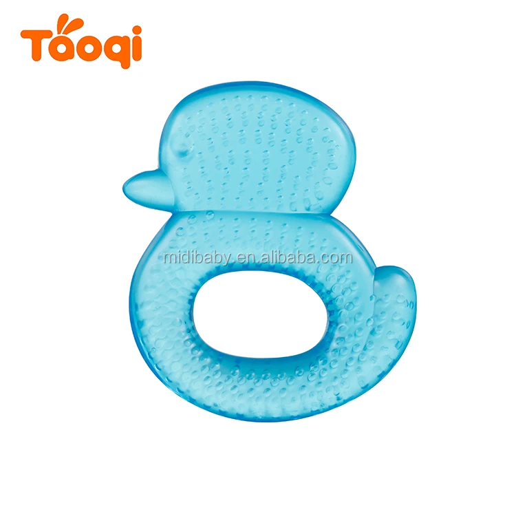 
animal shape EVA water filled baby teether 