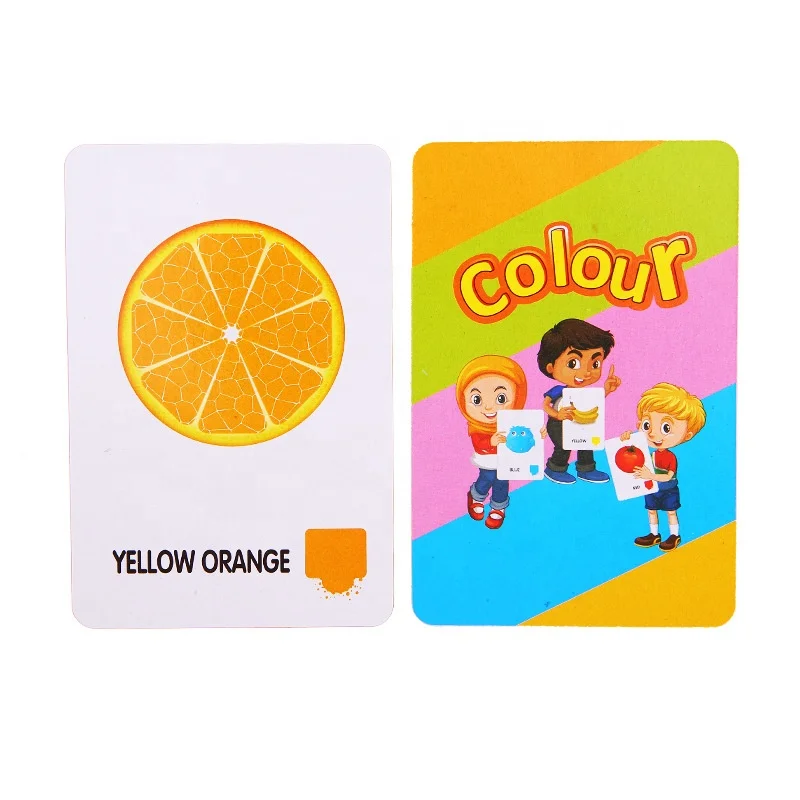 educational memory game card cardboard flashcards with box manufacturer