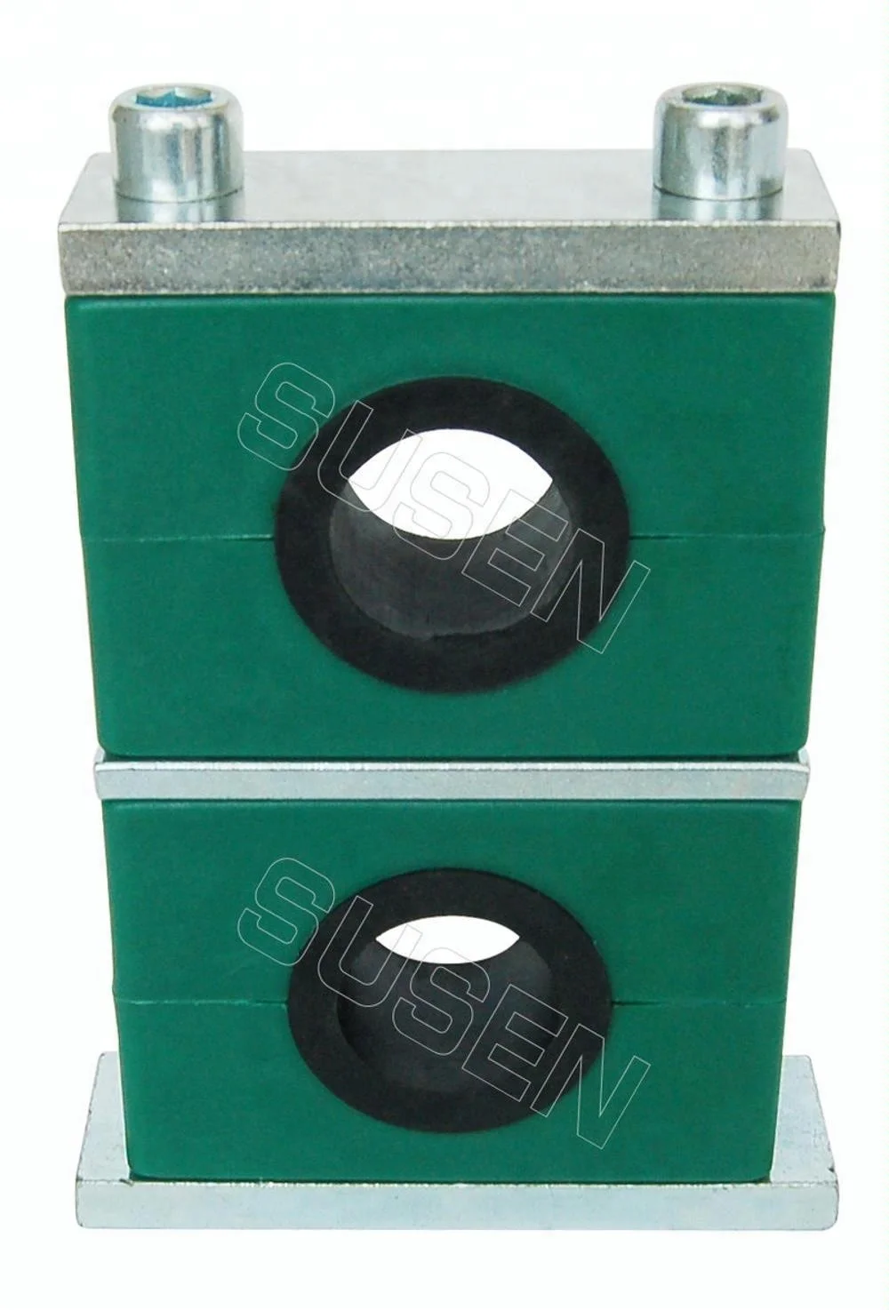 
rubber sleeve /lined pipe/tube clamps with epdm rubber lining 