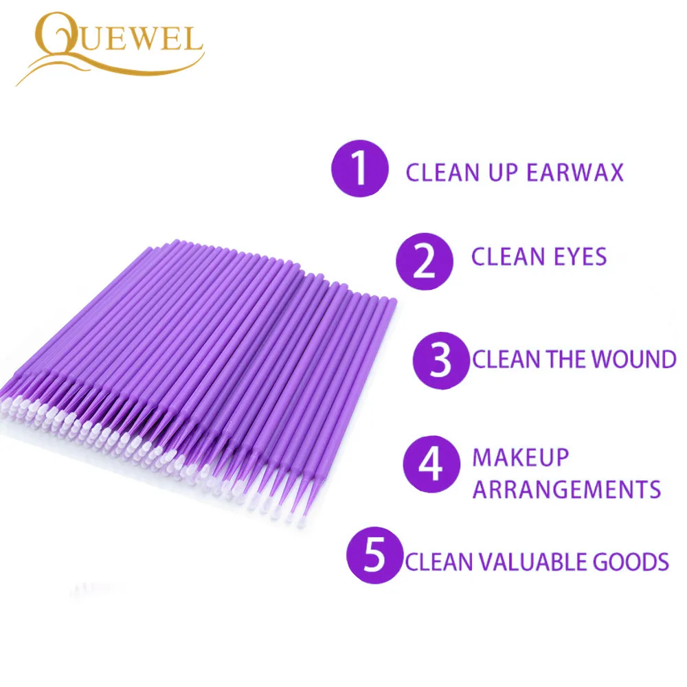 Wholesale Eyelash Micro Brush, Private Label Eyelash Extension Micro Brush, Beauty Lash Salon Eyelash Extension Accessories