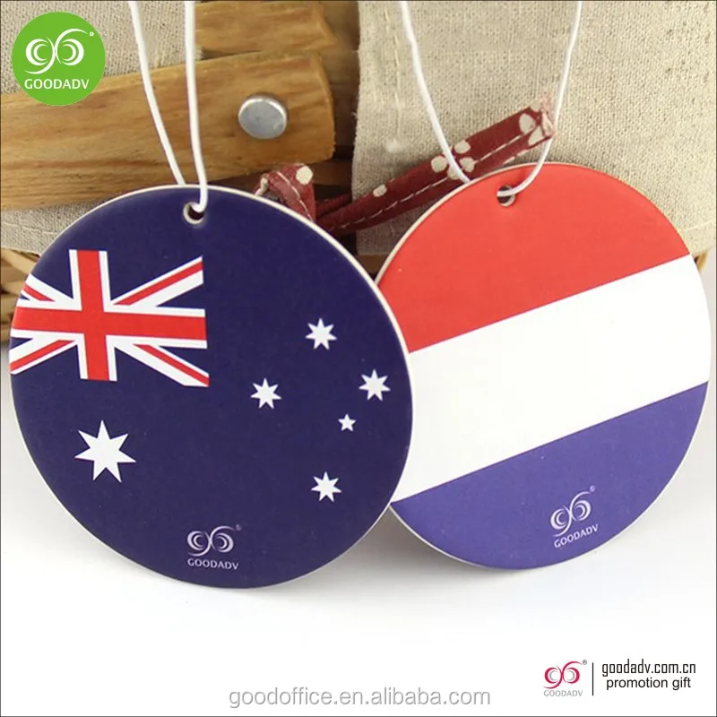 custom car air freshener paper Various styles Car decoration gifts hang air freshener