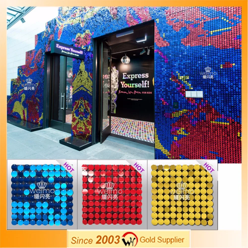 
2017 Glitter Air Moving Price PVC Wall Panel 3D China 
