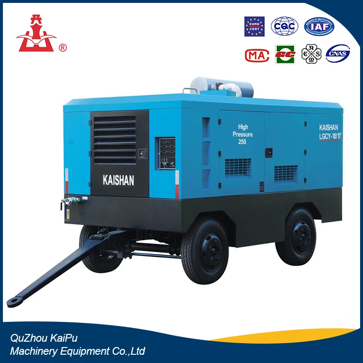 Diesel Screw Air Compressor For Drilling Lgcy 18/17