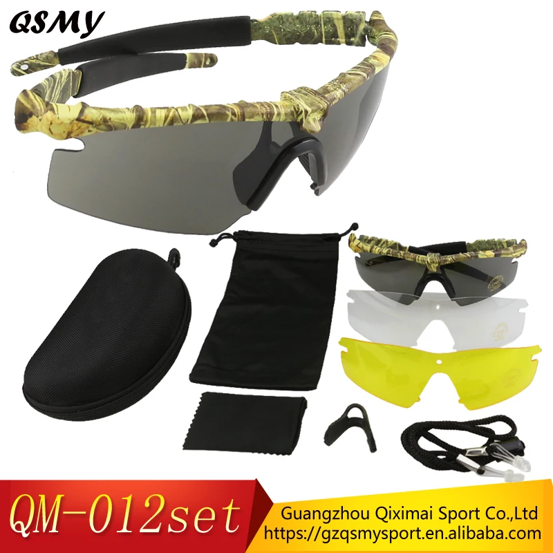 Tactical Goggles Sunglasses Anti-UV Riding Glasses Military Shooting Glasses