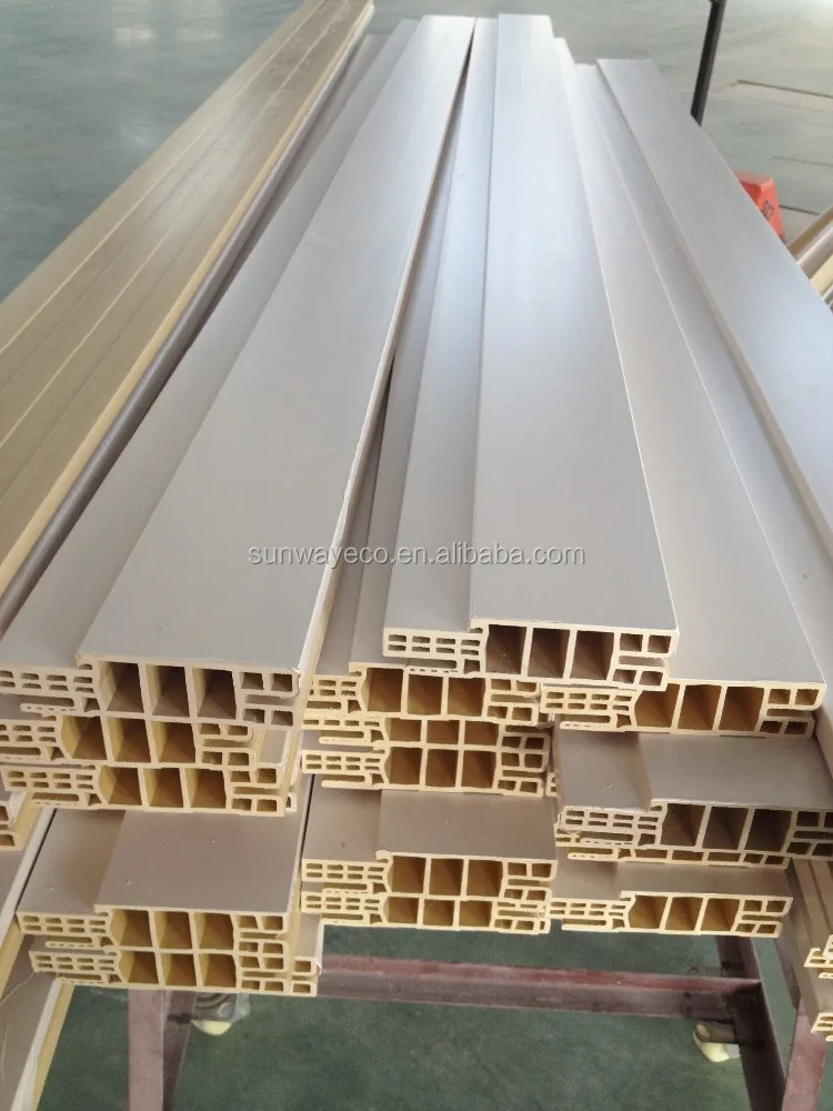 popular high quality E type WPC interior door frame made in china